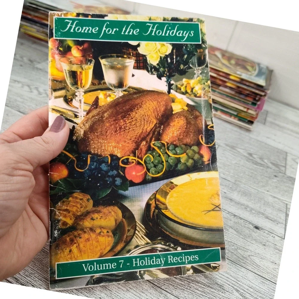 Home for the Holidays Vol 7 2002 VFW‎ Community Holiday Cookbook Vintage Booklet